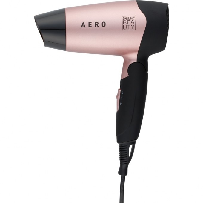 Фен 1400 Вт DEWAL BEAUTY Aero Rose чёрно-розовый HD1002-Rose Фен 1400 Вт DEWAL BEAUTY Aero Rose чёрно-розовый HD1002-Rose