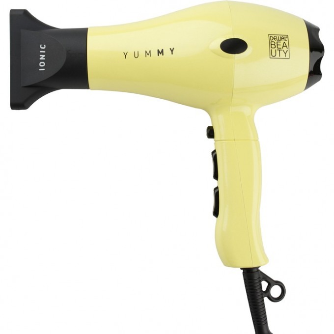 Фен 2000 Вт DEWAL BEAUTY YumMy Yellow HD1000-Yellow Фен 2000 Вт DEWAL BEAUTY YumMy Yellow HD1000-Yellow