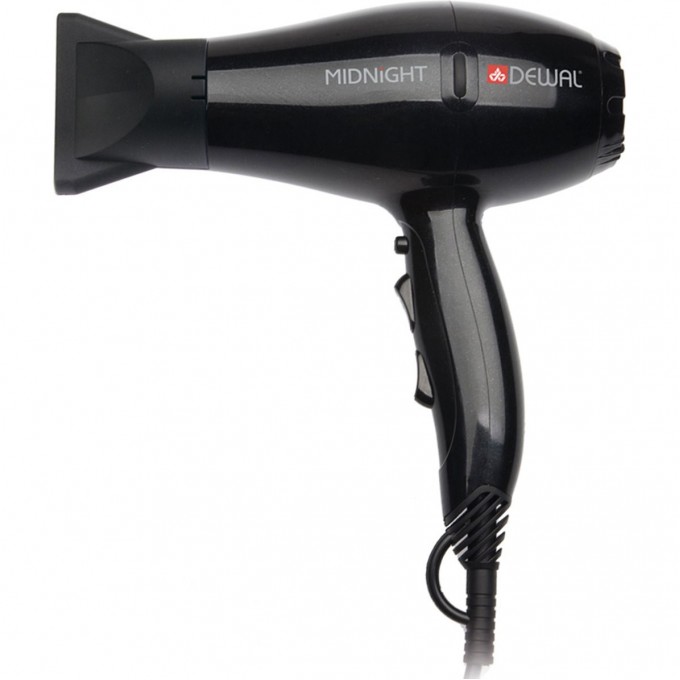Фен 2000 Вт Midnight DEWAL 03-107 Black Фен 2000 Вт Midnight DEWAL 03-107 Black
