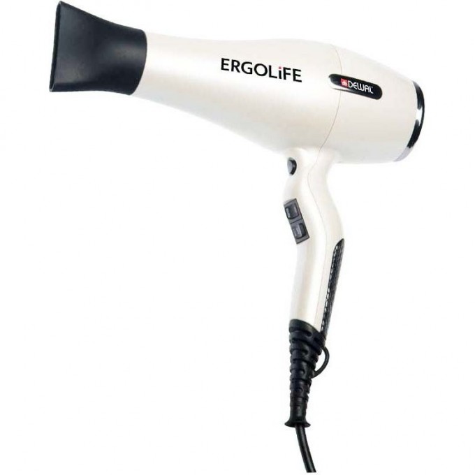 Фен 2200 Вт ErgoLife DEWAL 03-001 White Фен 2200 Вт ErgoLife DEWAL 03-001 White