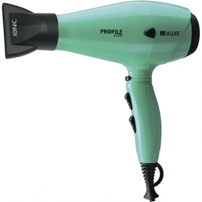 Фен 2200 Вт PROFILE-2200 DEWAL 03-120 Aqua Фен 2200 Вт PROFILE-2200 DEWAL 03-120 Aqua