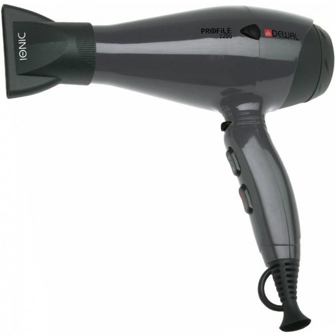 Фен 2200 Вт PROFILE-2200 DEWAL 03-120 Grey Фен 2200 Вт PROFILE-2200 DEWAL 03-120 Grey