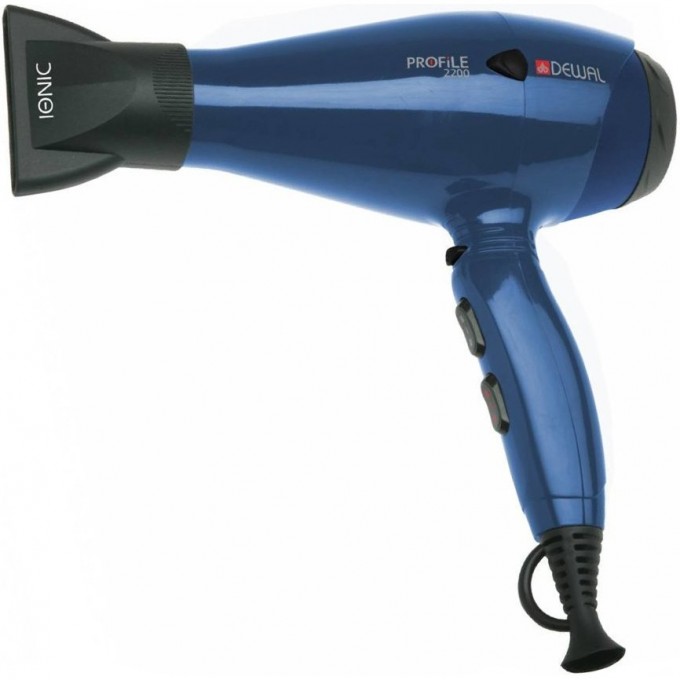 Фен 2200 Вт PROFILE-2200 DEWAL 03-120 Light Blue Фен 2200 Вт PROFILE-2200 DEWAL 03-120 Light Blue