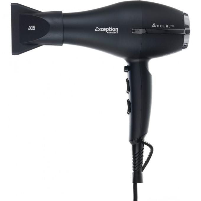 Фен DEWAL EXCEPTION Compact 03-114, черный 03-114 Black Фен DEWAL EXCEPTION Compact 03-114, черный 03-114 Black