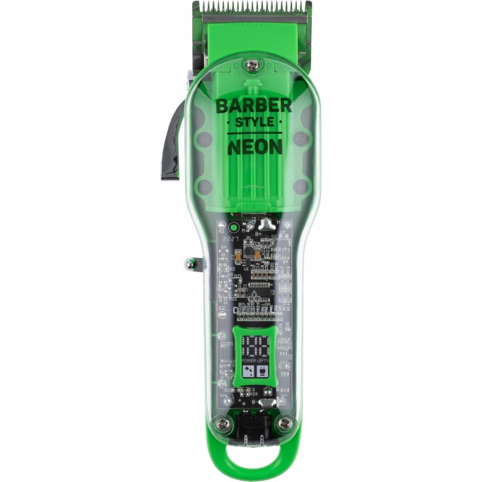 Машинка для стрижки DEWAL BARBER STYLE NEON 03-081 Green Машинка для стрижки DEWAL BARBER STYLE NEON 03-081 Green