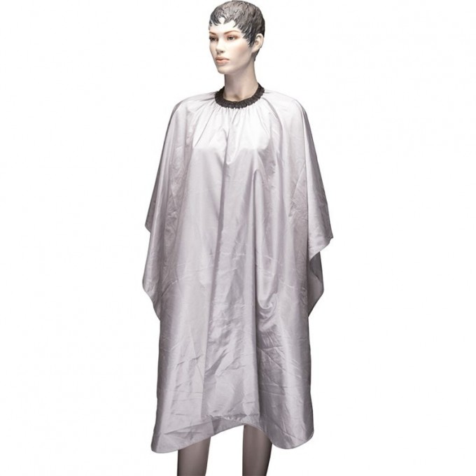 Пеньюар для стрижки Палитра 128х146 см DEWAL AA23 light grey Пеньюар для стрижки Палитра 128х146 см DEWAL AA23 light grey