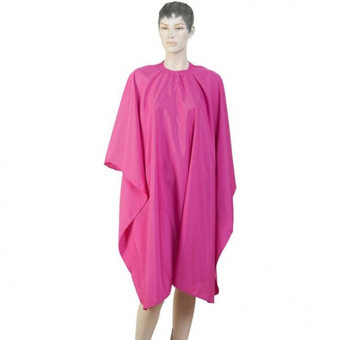 Пеньюар для стрижки "Матовый" 128 х 148 см DEWAL AA09Pink Пеньюар для стрижки "Матовый" 128 х 148 см DEWAL AA09Pink