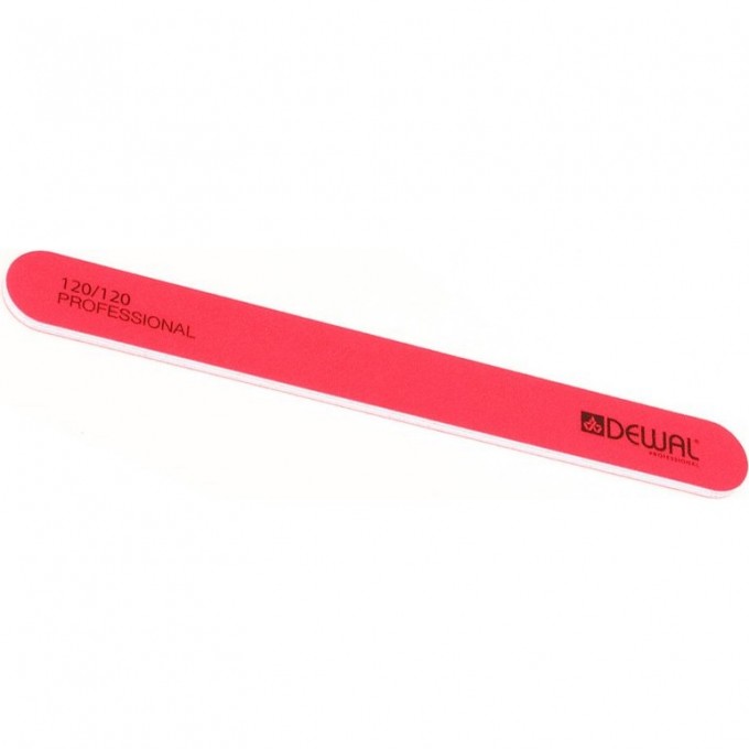 Пилка для искусственных ногтей NEON 120/120, 18 см DEWAL 9101708 Пилка для искусственных ногтей NEON 120/120, 18 см DEWAL 9101708