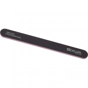 Пилка прямая черная, 180/240, 18 см DEWAL 9100424K