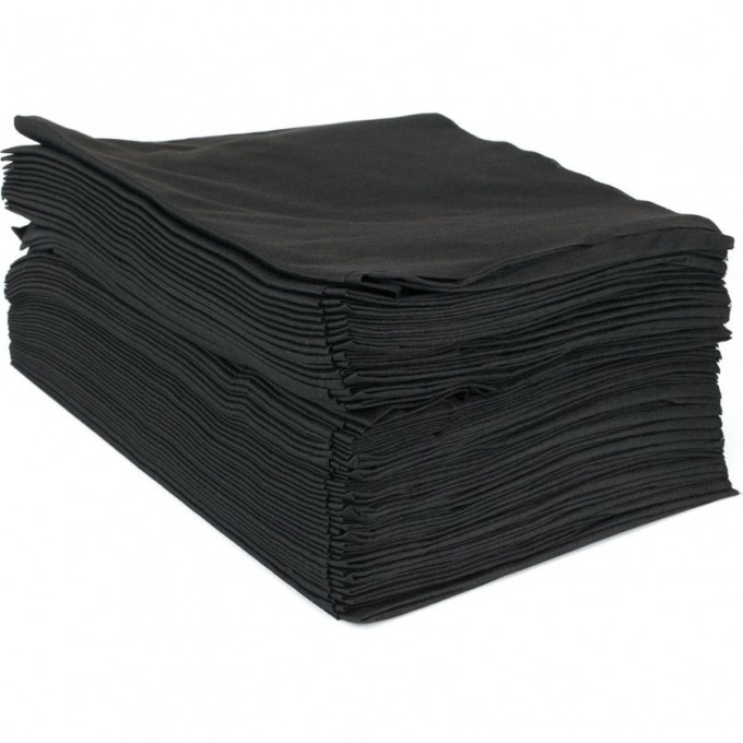 Полотенце черное Barber Style 45х90 см (50 шт) DEWAL 05-409 Полотенце черное Barber Style 45х90 см (50 шт) DEWAL 05-409