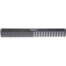 Расческа для стрижки DEWAL металлическая 22 см JF10225black
