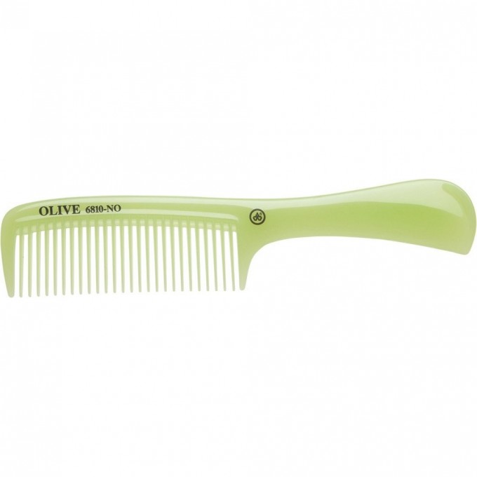 Расческа рабочая OLIVE с ручкой DEWAL CO-6810-OLIVE Расческа рабочая OLIVE с ручкой DEWAL CO-6810-OLIVE
