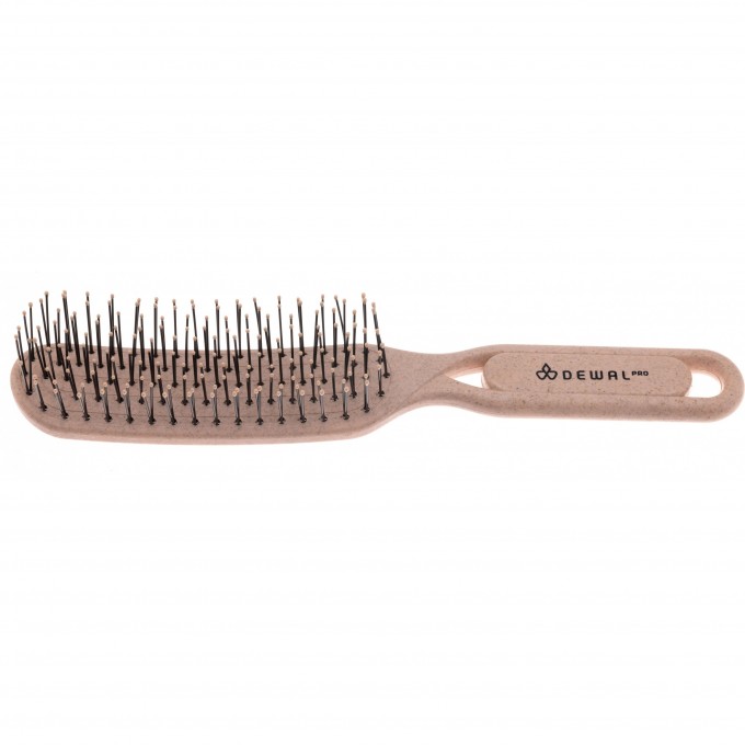 Щетка DEWAL PRO ECOLOGY с двойной щетиной, розовая EK-5460Dusty rose Щетка DEWAL PRO ECOLOGY с двойной щетиной, розовая EK-5460Dusty rose