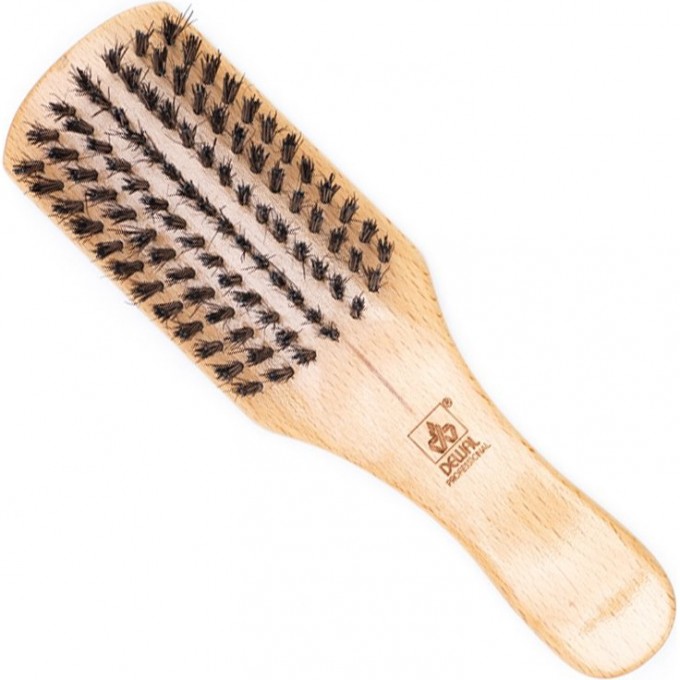 Щетка для укладки волос и бороды BARBER STYLE DEWAL CO-28 Щетка для укладки волос и бороды BARBER STYLE DEWAL CO-28
