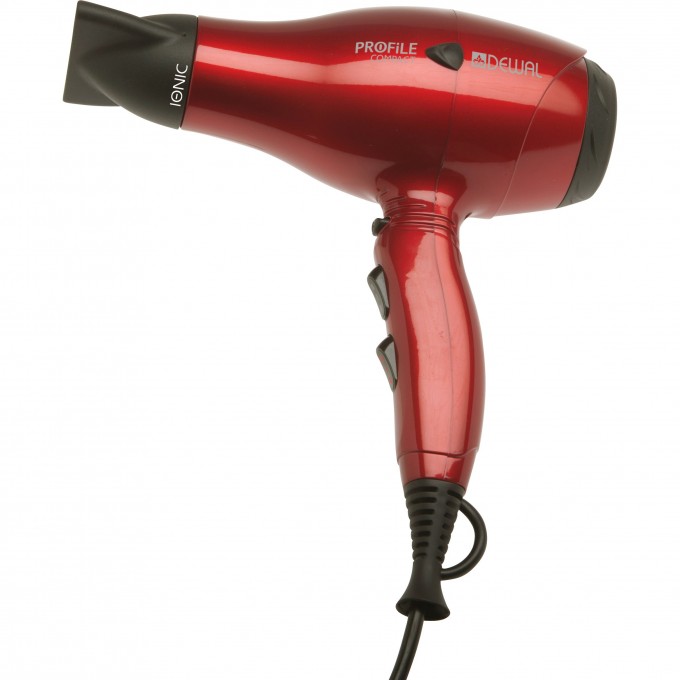 Фен 2000 Вт Profile Compact DEWAL 03-119 Red Фен 2000 Вт Profile Compact DEWAL 03-119 Red