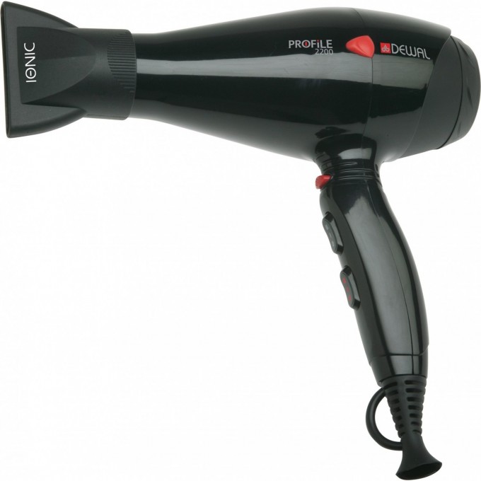 Фен 2200 Вт PROFILE-2200 DEWAL 03-120 Black Фен 2200 Вт PROFILE-2200 DEWAL 03-120 Black